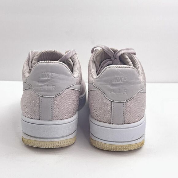 Nike Air Force 1 Ultra Flyknit Low Shoes Mens 8.5 Light Violet Knit Sneakers